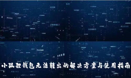 小狐狸钱包无法转出的解决方案与使用指南