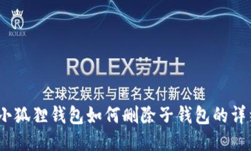 bhxsi小狐狸钱包如何删除子钱包的详细指南